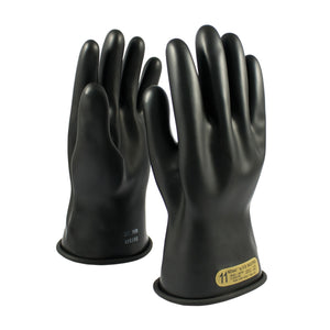 11" Class 0 Rubber Insulating Electrical Glove with Straight Cuff