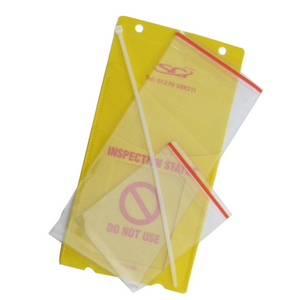 Large Yellow Inspection Book Holder / Paddle Kit