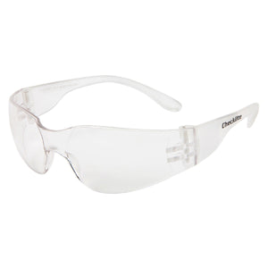 Clear Safety Glasses with Duramass Scratch Resistant Lens, Lightweight, ANSI Z87+