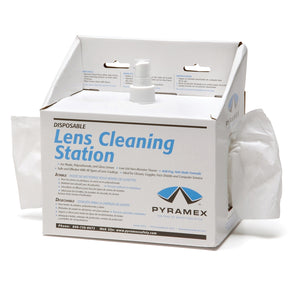 Pyramex LCS10 Disposable Lens Cleaning Station